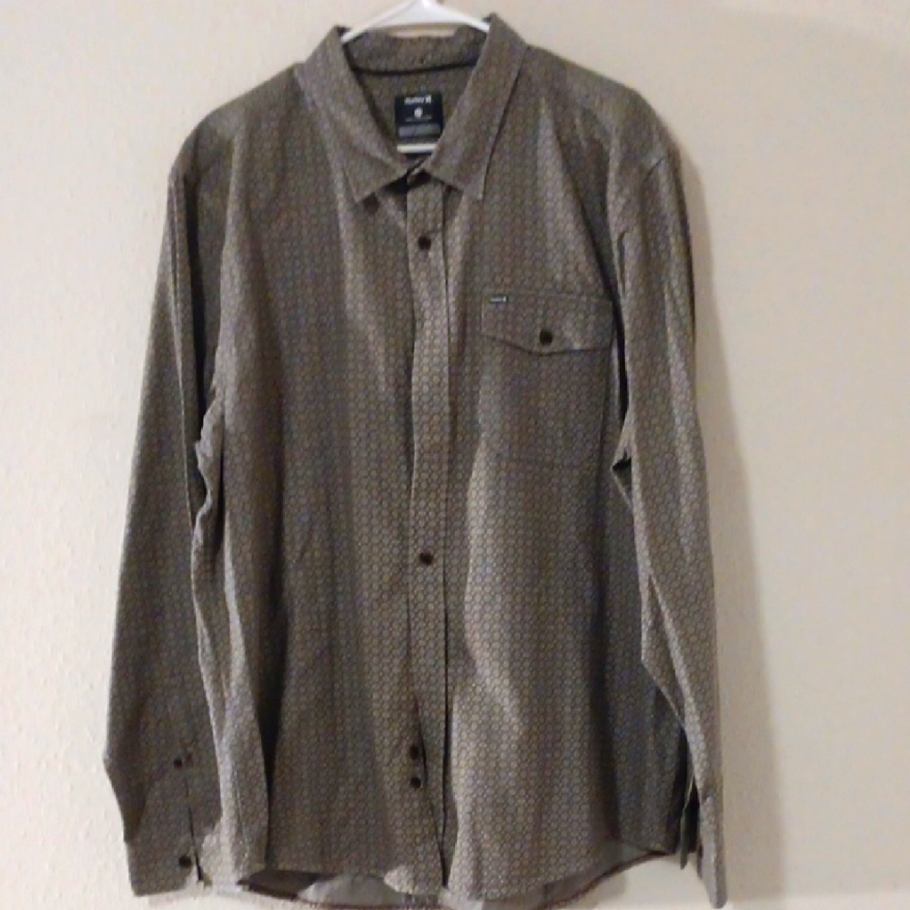 Hurley Gret floral button-up shirt